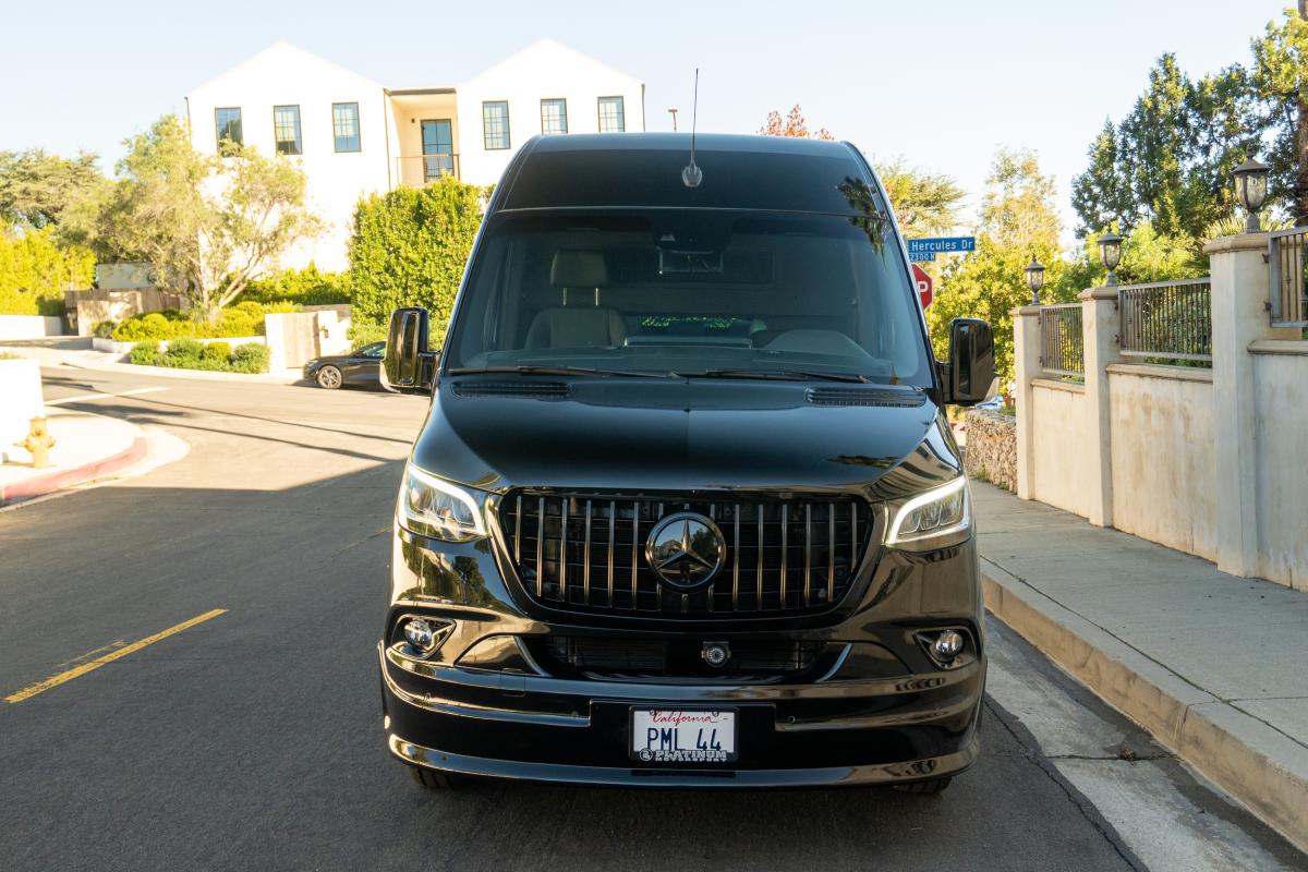 Chauffeur-Driven Mercedes-Benz Sprinter PML 44 Service in LA Thumbnail 16