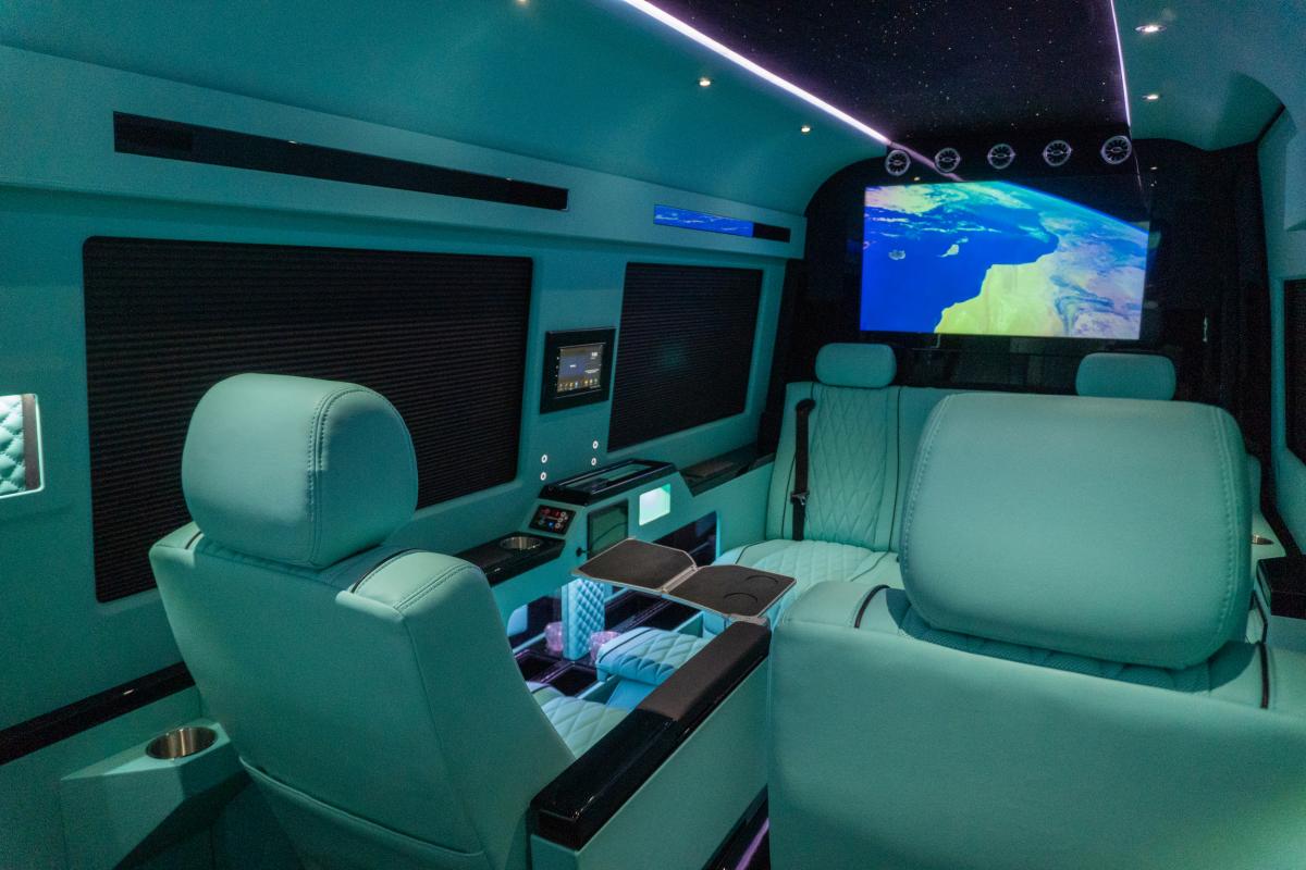 Chauffeur-Driven Mercedes-Benz Sprinter PML 44 Service in LA Thumbnail 10