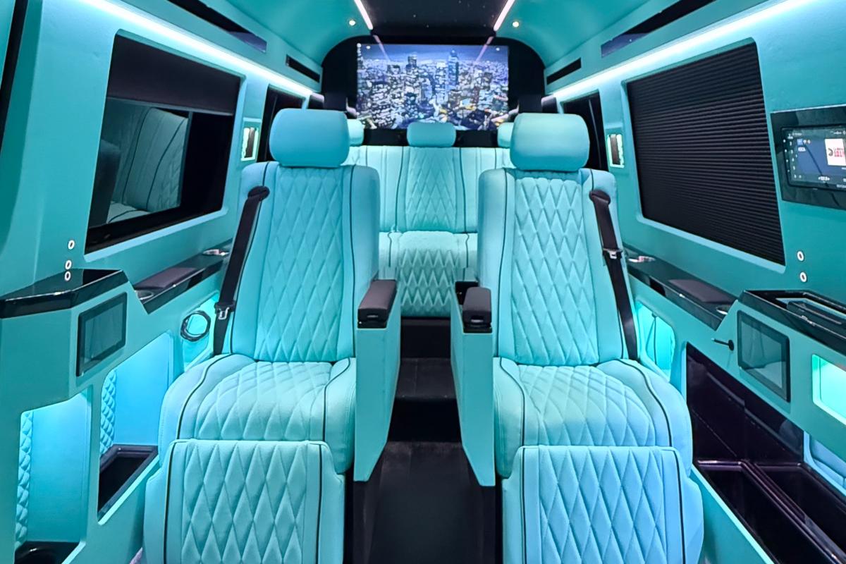 Chauffeur-Driven Mercedes-Benz Sprinter PML 44 Service in LA