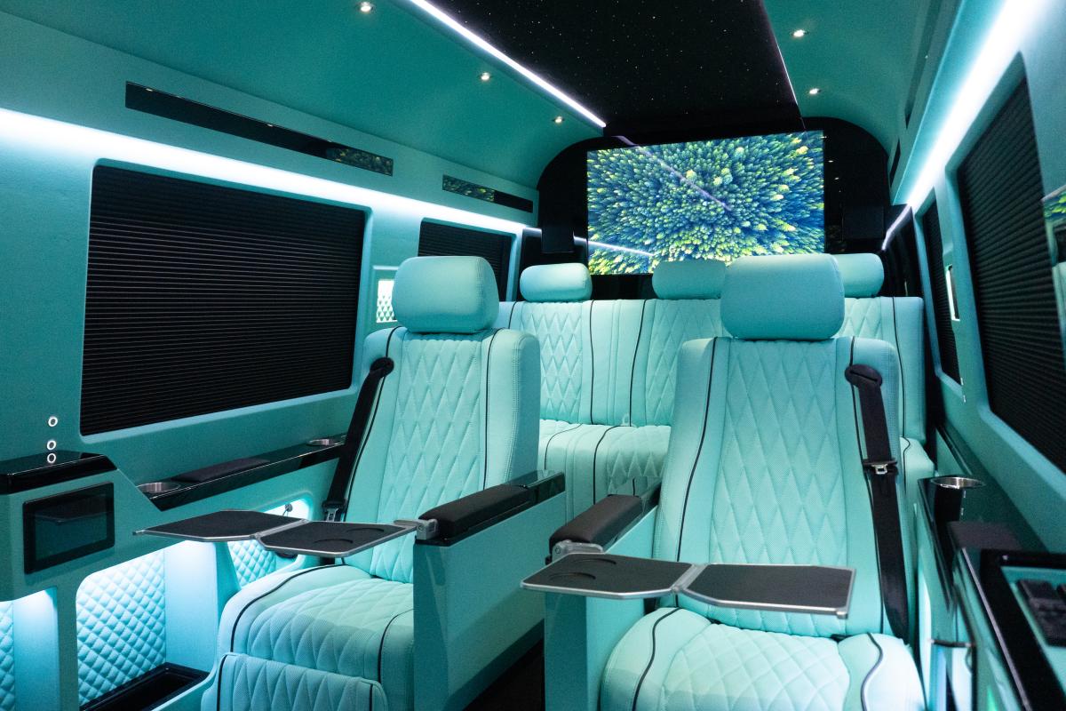Chauffeur-Driven Mercedes-Benz Sprinter PML 44 Service in LA Thumbnail 3