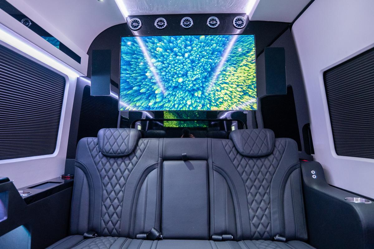 Chauffeur-Driven Mercedes-Benz Sprinter PML 73 Service in LA Thumbnail 6