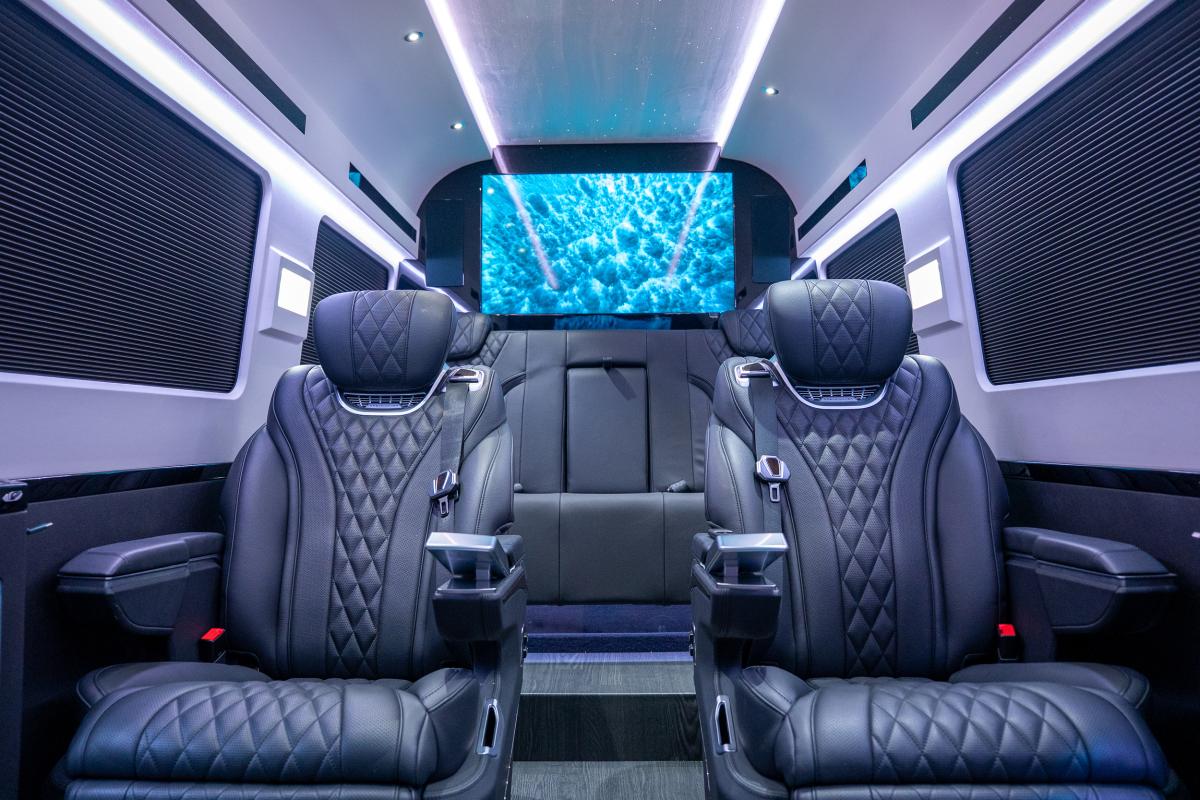 Chauffeur-Driven Mercedes-Benz Sprinter PML 73 Service in LA