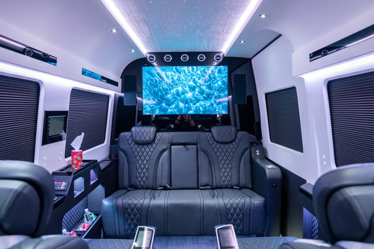 Chauffeur-Driven Mercedes-Benz Sprinter PML 73 Service in LA Thumbnail 8