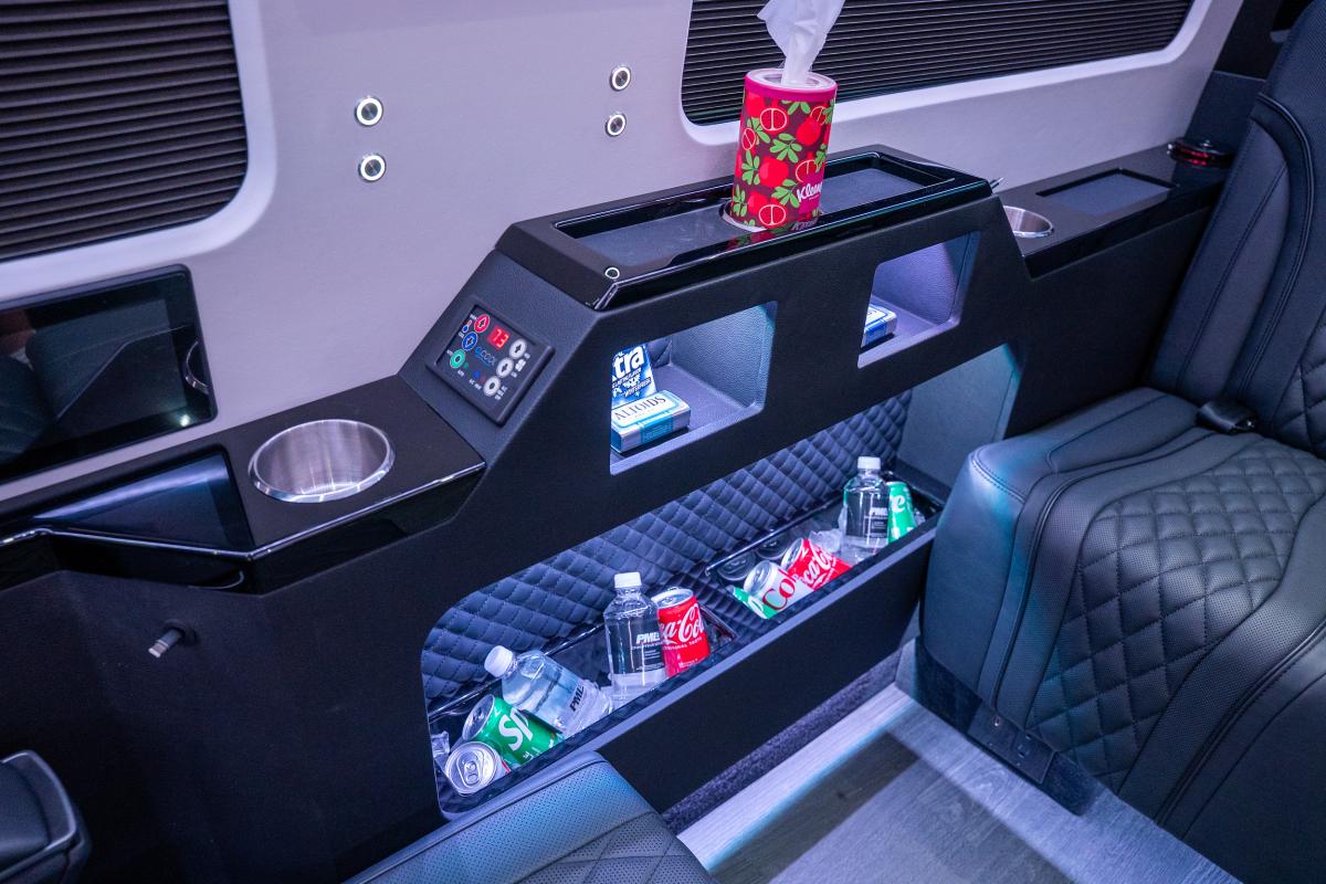 Chauffeur-Driven Mercedes-Benz Sprinter PML 73 Service in LA Thumbnail 10