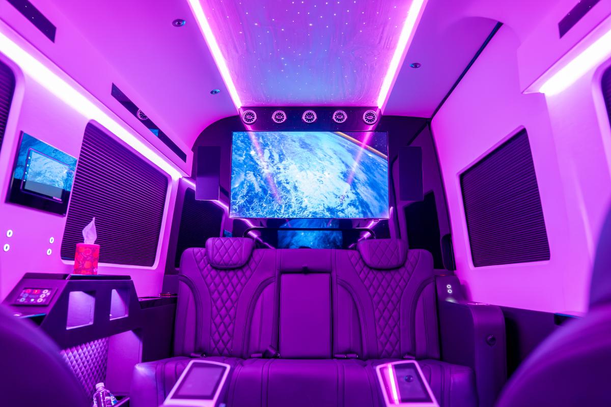 Chauffeur-Driven Mercedes-Benz Sprinter PML 73 Service in LA Thumbnail 13