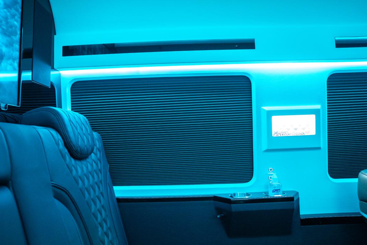 Chauffeur-Driven Mercedes-Benz Sprinter PML 73 Service in LA Thumbnail 16