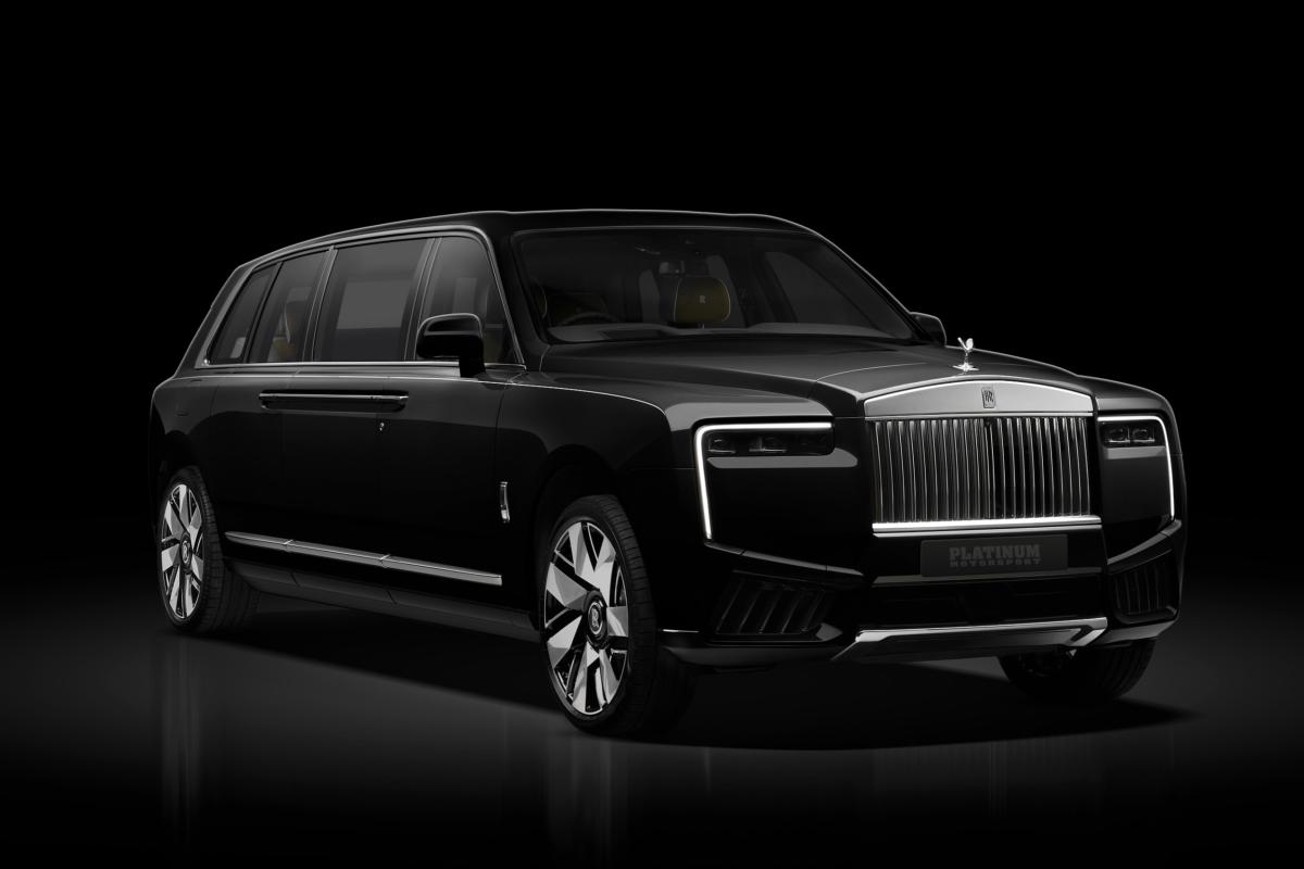 Chauffeur Driven Rolls Royce Cullinan Presedential