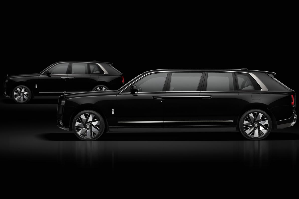 Chauffeur Driven Rolls Royce Cullinan Presedential Thumbnail 3