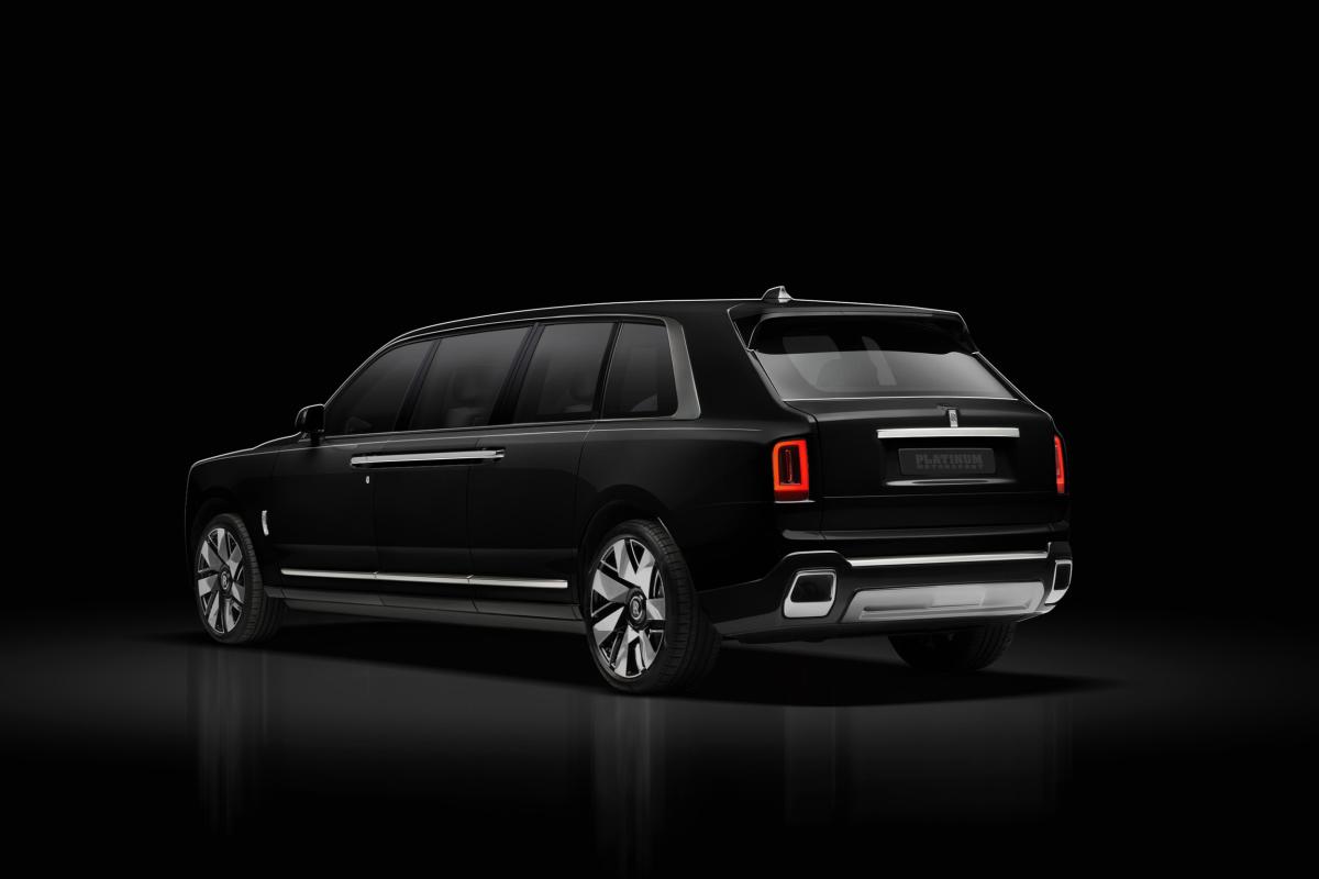 Chauffeur Driven Rolls Royce Cullinan Presedential Thumbnail 4