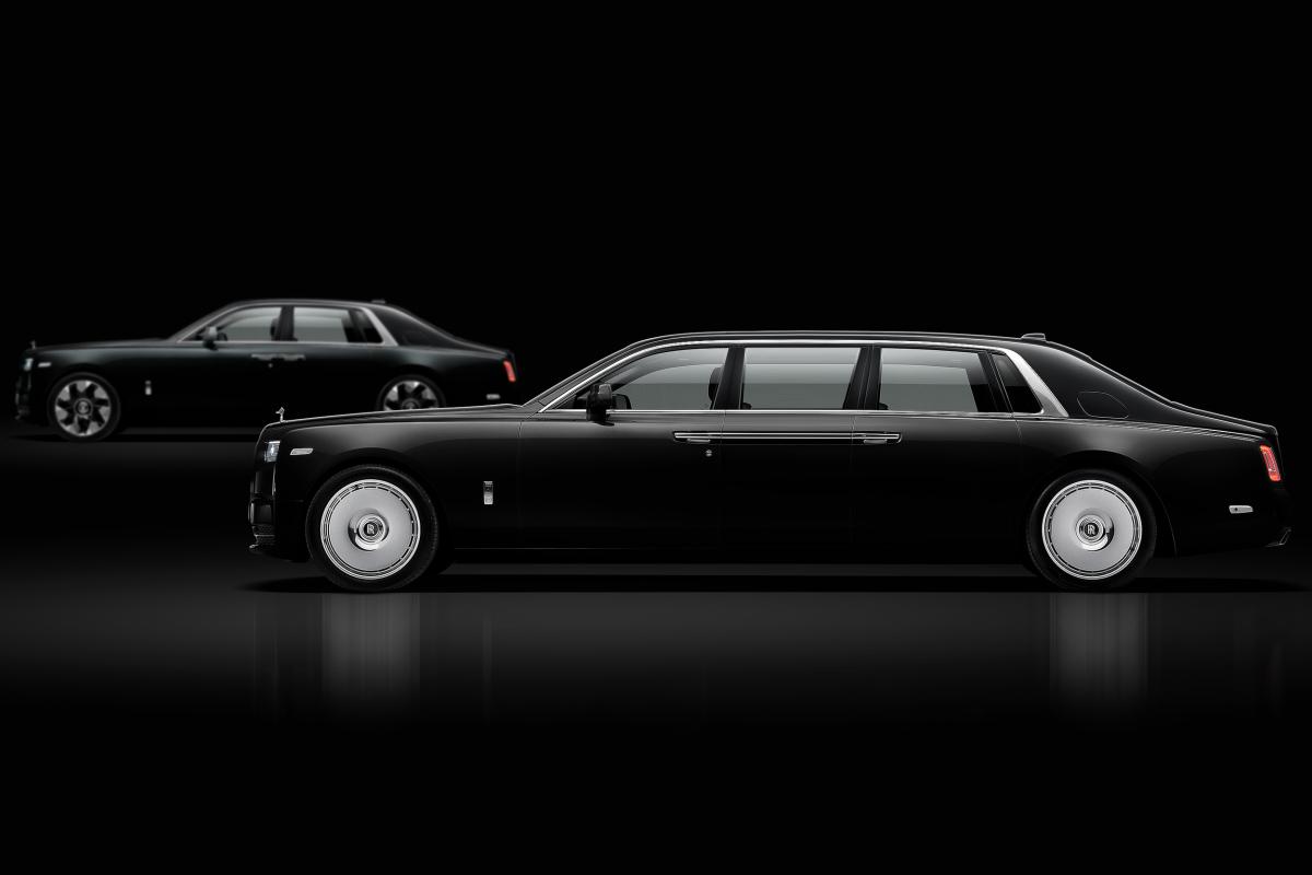 Chauffeur Driven Rolls Royce Phantom Presidential Thumbnail 4